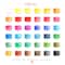 Koi® Water Colors™ Pocket Field Sketch Box, 36 Colors